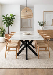 Milan 1.8m Dining Table