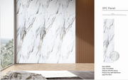 Gold and White Marble Wall Panel 60x240cm
